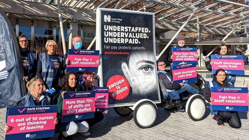 NHS Pay Offer Credible But Falls Short, Union Says - BBC News