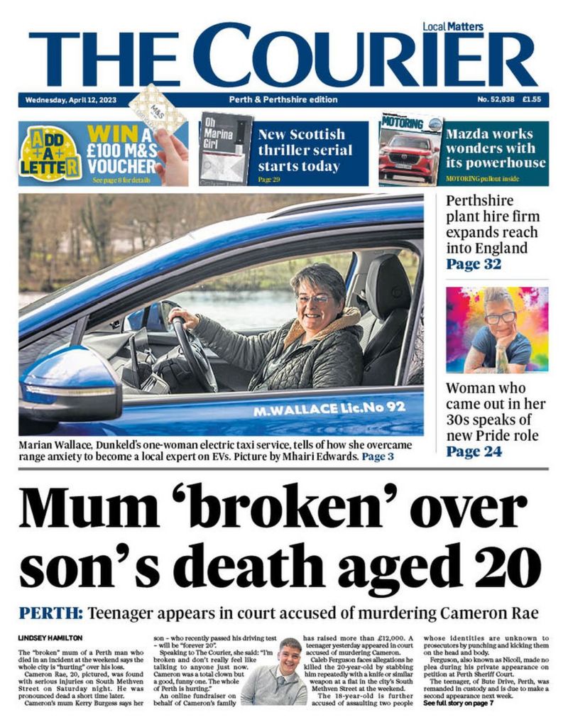 Scotland's papers SNP urged to end 'secrecy' and Biden in Belfast