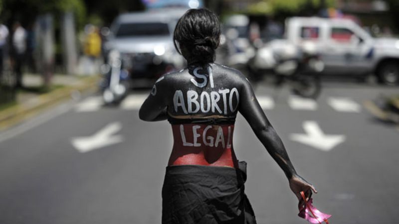 El Salvador Where Women May Be Jailed For Miscarrying Bbc News 