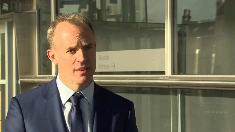 Brexit Dominic Raab Rejects Claim Wales Is Down 1bn BBC News    123221267 Raabbbc11feb22 