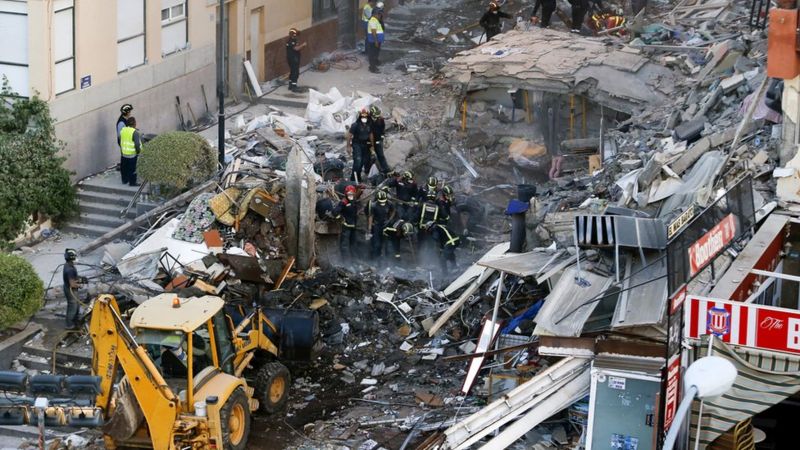 Los Cristianos: Tenerife building collapse death toll rises - BBC News