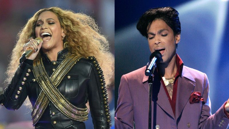Beyonce and Prince dominate UK chart - BBC News