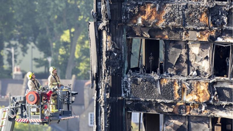 London Fire: A Tale Of Two Tower Blocks - BBC News