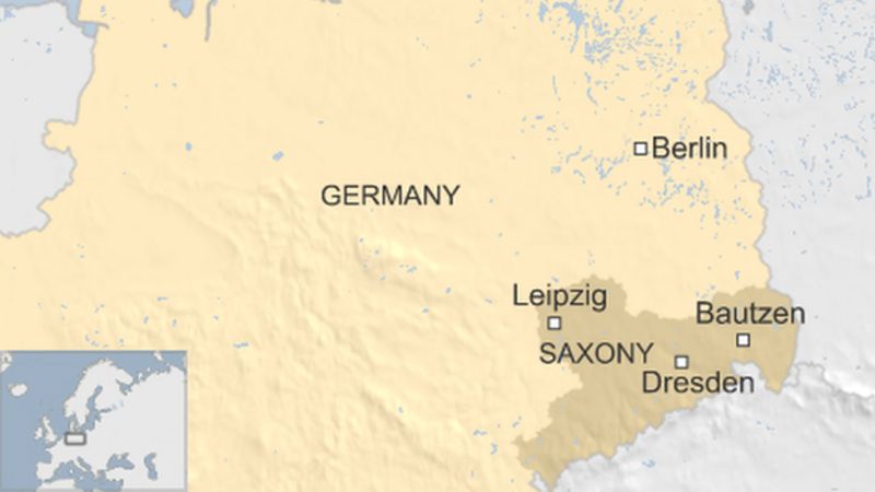 Germany Migrants Residents Battle Asylum Seekers In Bautzen Bbc News