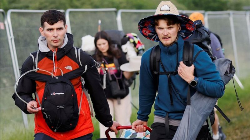 Glastonbury Festival Officially Starts As Emily Eavis Opens Gates - BBC ...