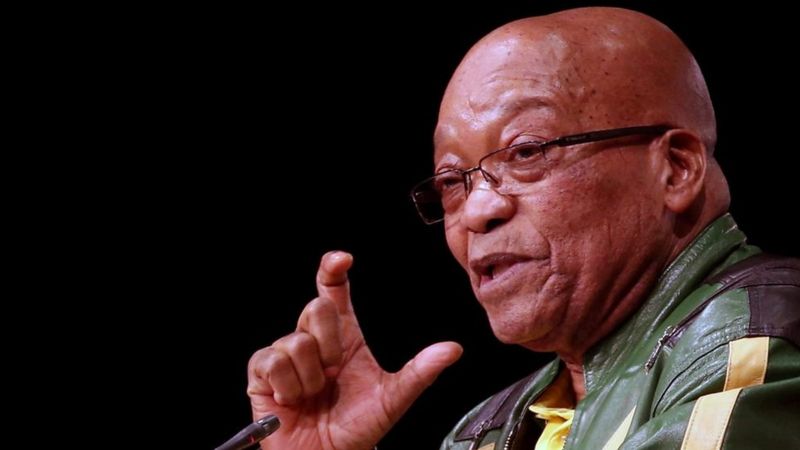 South Africa Ex President Jacob Zuma Charged With Corruption Bbc News