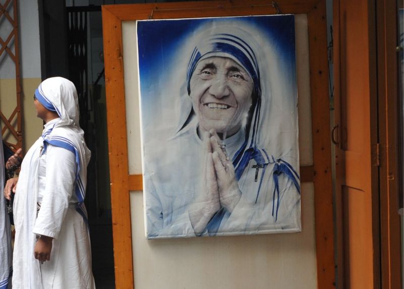 Mother Teresa India Homes In Baby Trade Investigation BBC News    102558408 Gettyimages 842901186 