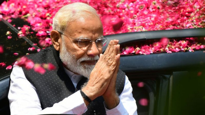 India Elections 2019: Modi On Ballot As Polling Ends - BBC News