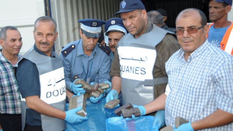 Maroc : saisie record de drogue - BBC News Afrique