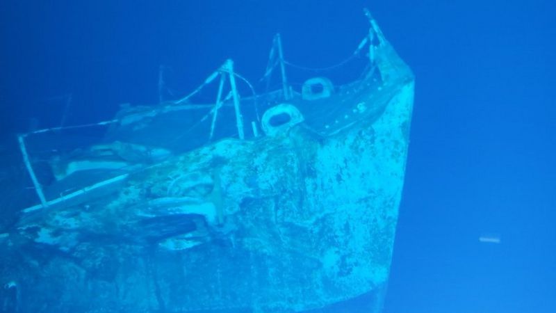 Deepest shipwreck ever found discovered in Pacific Ocean - BBC Newsround