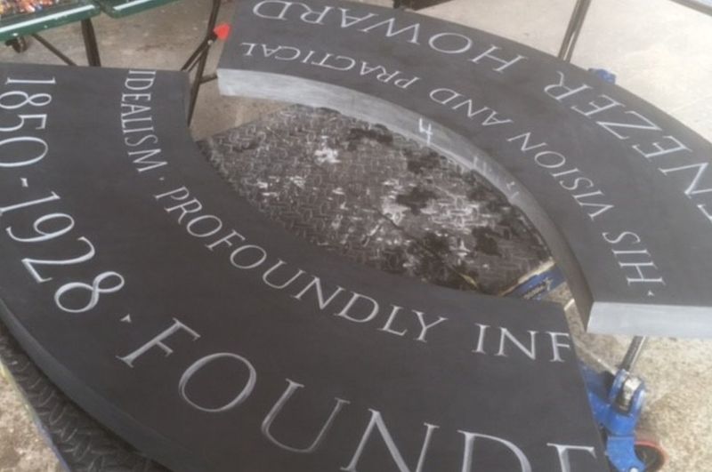 Welwyn Garden City New statue of founder Ebenezer Howard to mark