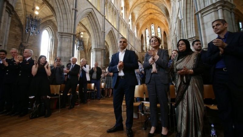 Sadiq Khan Sworn In As New London Mayor - BBC News