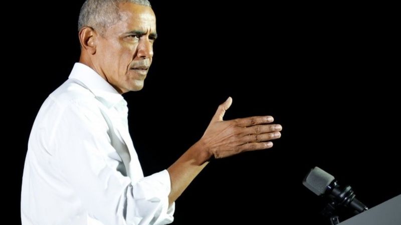 【米大統領選2020】 オバマ氏、トランプ氏に投票したヒスパニック有権者を批判 - BBCニュース