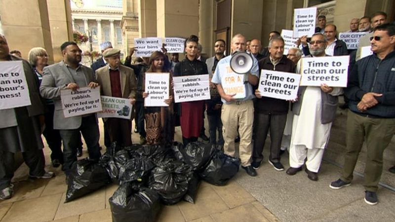 Birmingham Bin Strike: City Becoming 'sea Of Rubbish' - BBC News