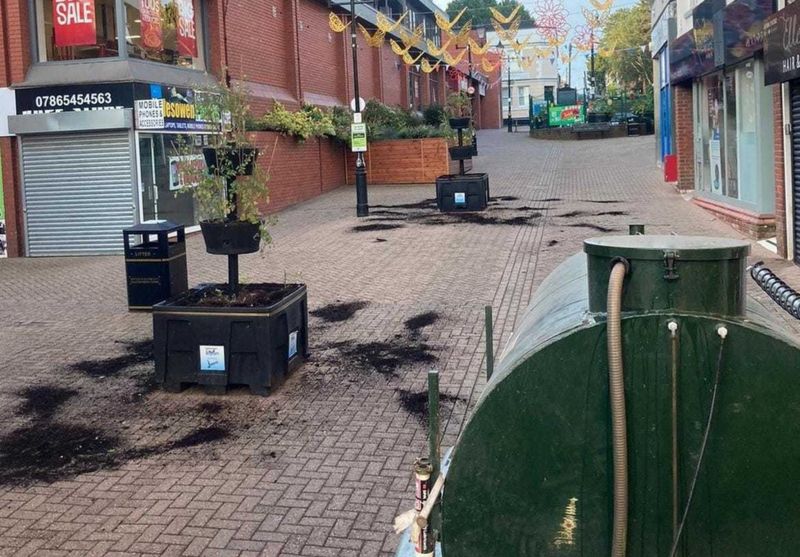 Halesowen flowers wrecked ahead of planned judging visit BBC News