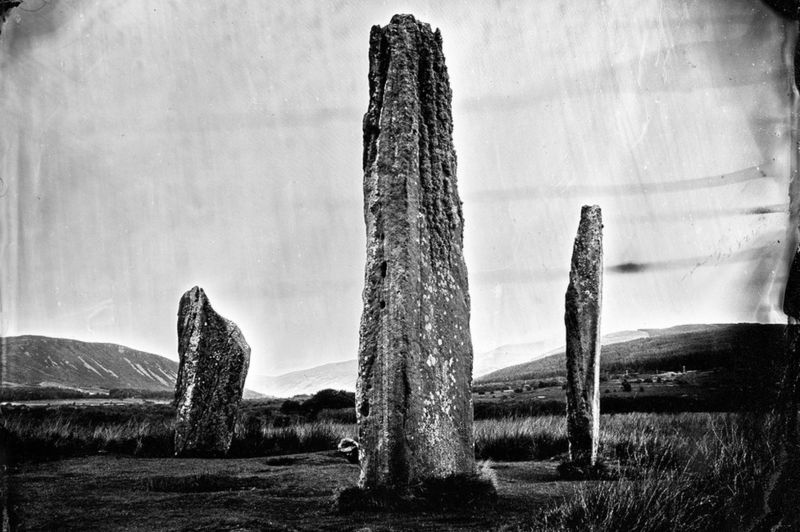 The photographer using a Victorian process to picture Scotland - BBC News