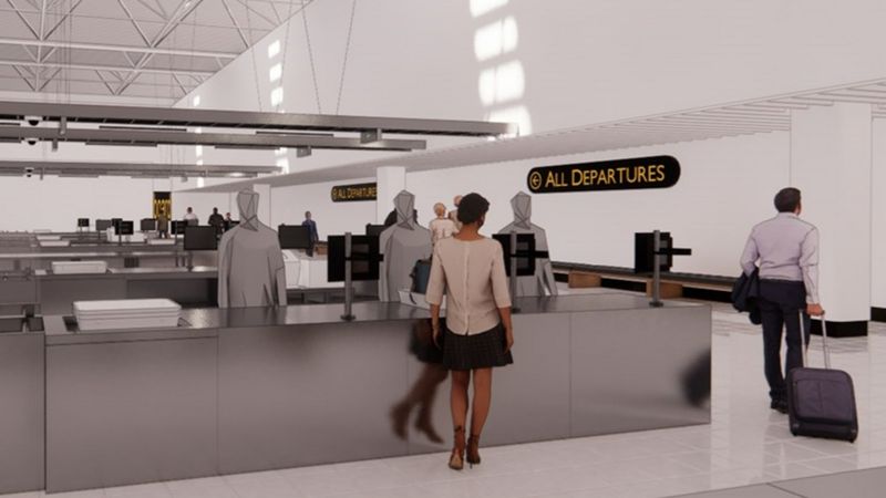 New Birmingham Airport security area to be ready by June 2024 - BBC News