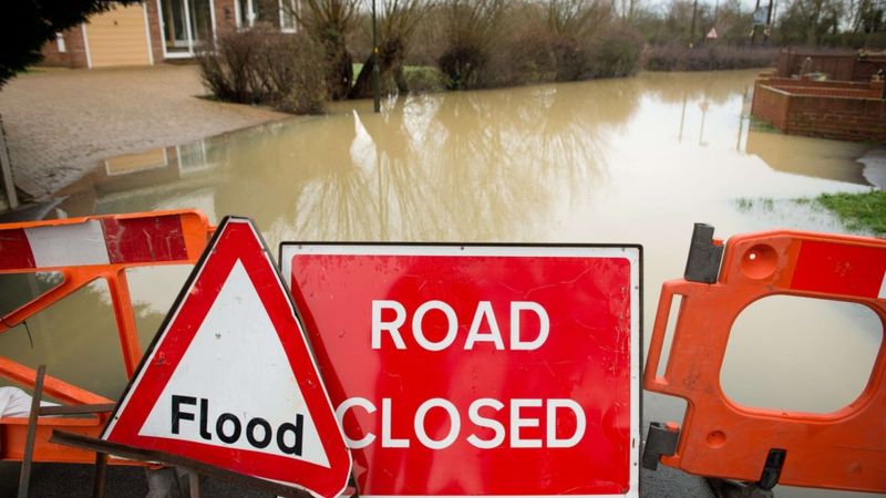 Hundreds Of Key Sites In England At Risk Of Floods - Bbc News