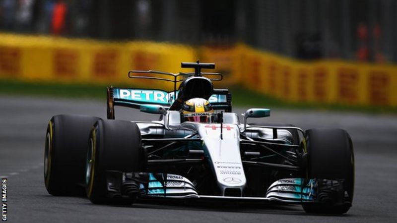 Lewis Hamilton dominates Australian Grand Prix practice - BBC Sport