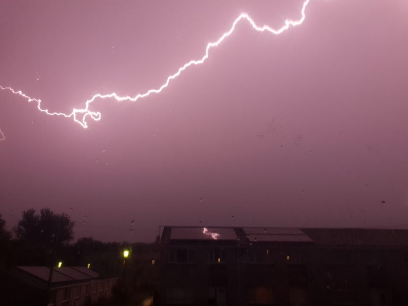 Scotland weather: Summer storms bring thunder and lightning - BBC News