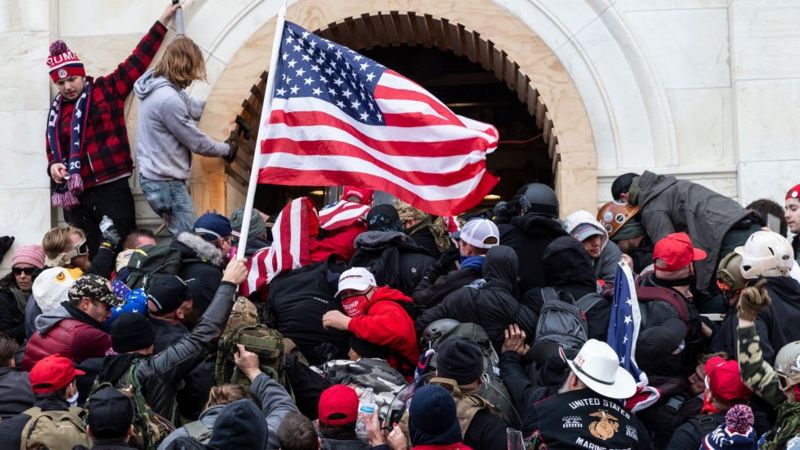 Asalto Al Capitolio Guía Visual De La Invasión Al Congreso De Eeuu Por Parte De Los 