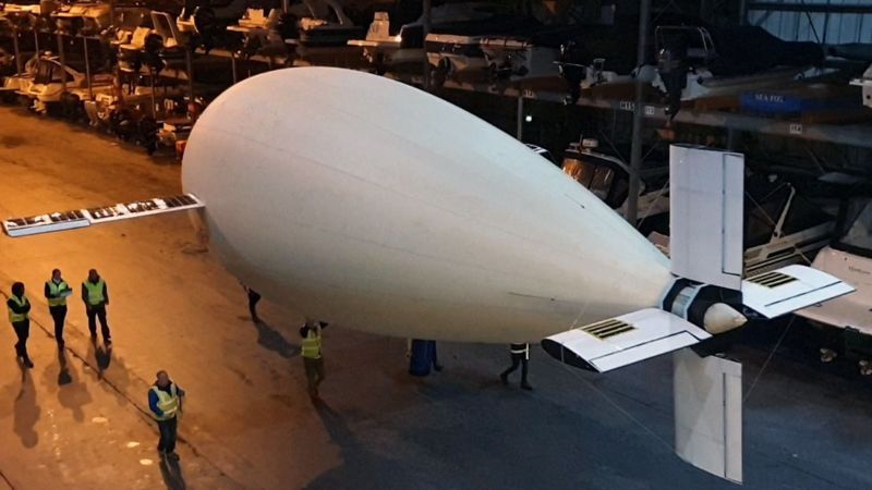 New Aircraft Rises 'like A Balloon' - Bbc News