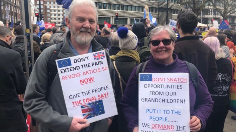 Brexit March: Million Joined Brexit Protest, Organisers Say - BBC News