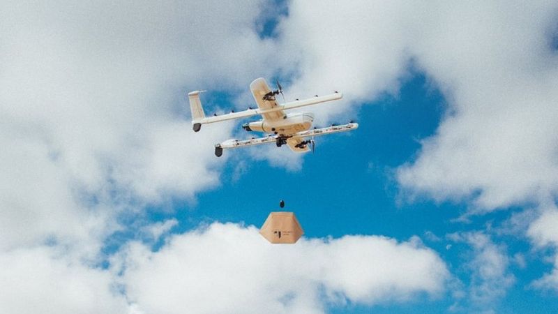 Google's Wing Delivery Drones Head To Europe - BBC News