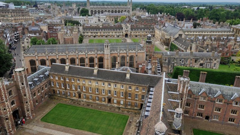 The Shadowy Climbers Scaling Cambridge's College Rooftops - BBC News