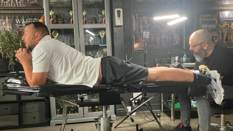 A Tattoo Tribute Turns into a Humorous Reflection on Football Dreams