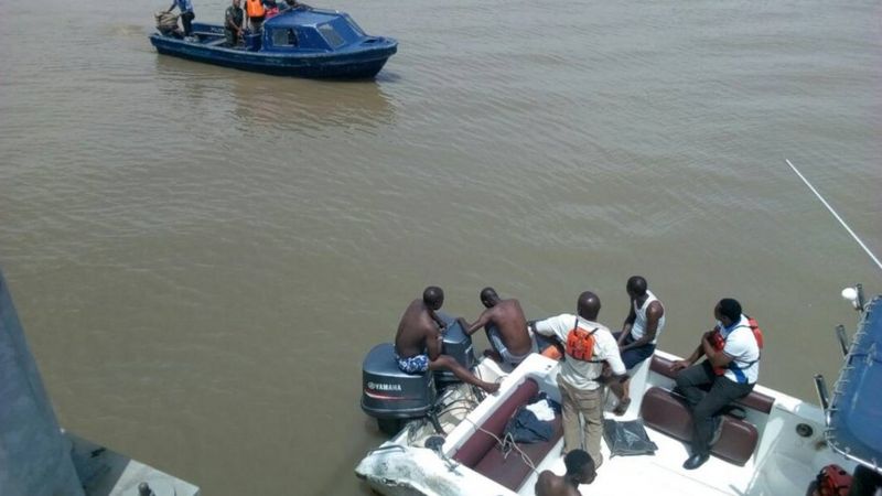 Nigeria Dem No See Body Of Person Wey Jump Enter Lagos Lagoon Bbc News Pidgin