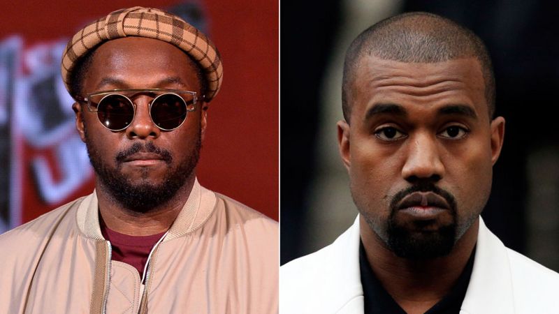 Will.i.am leads Kanye West backlash over 'ignorant' slavery remarks ...