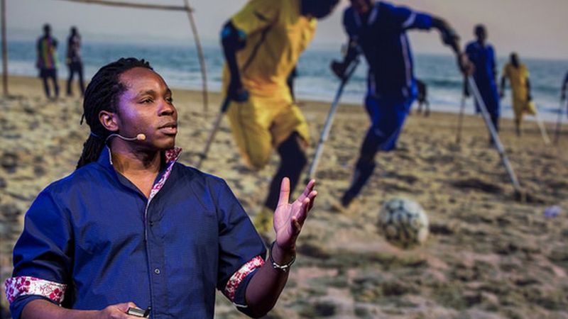 Coronavirus lockdown Sierra Leone 'role model' minister carries baby