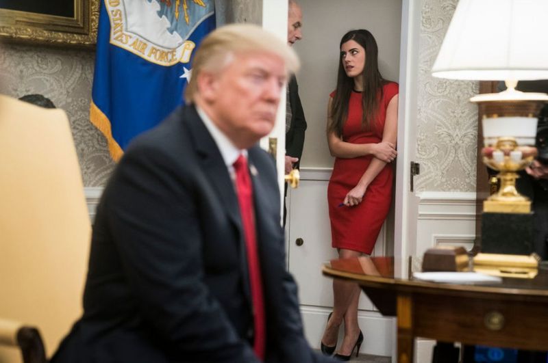 Madeleine Westerhout White House aide fired after leaks on Trump(02)