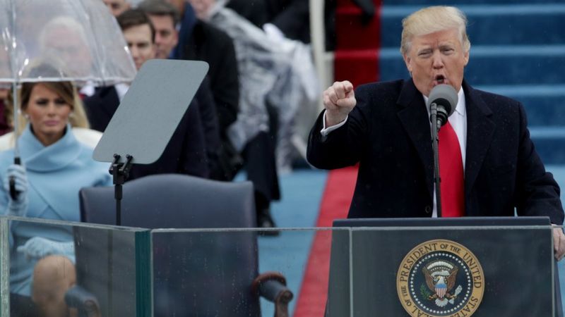 El Mensaje De Furia Y Proteccionismo De Donald Trump En Su Primer