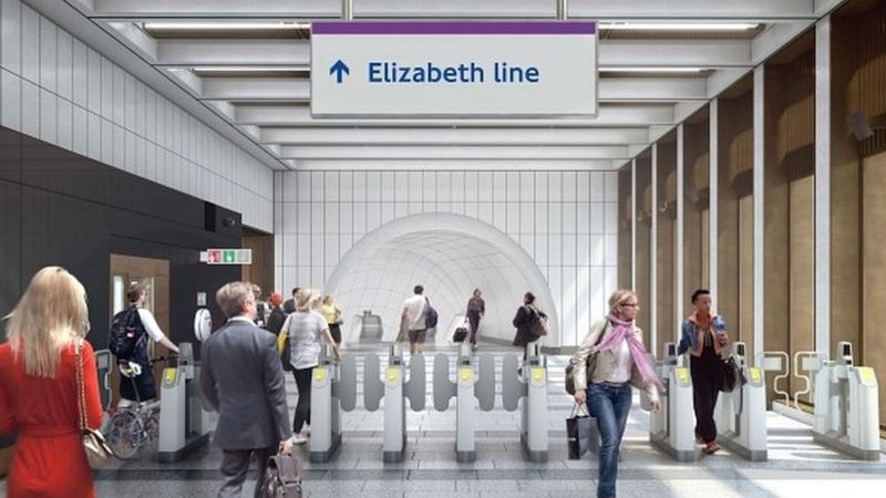 crossrail-project-new-elizabeth-line-stations-revealed-bbc-news