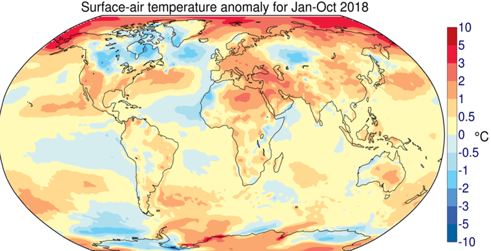 Climate Change: Last Four Years Are 'world's Hottest' - BBC News