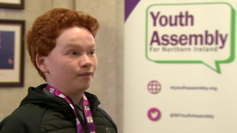 Northern Ireland Youth Assembly Has First Sitting At Stormont Bbc News 3338