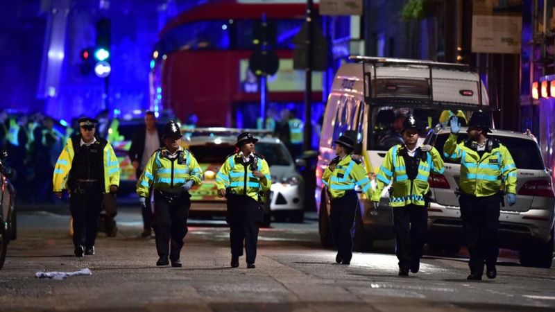 In Pictures: London Bridge Attack - BBC News