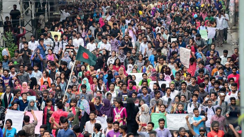 Bangladesh Protests: How Dangerous Are The Roads? - BBC News