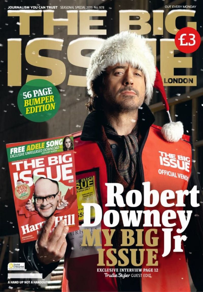 Big Issue Celebrates 200 Million Sales BBC News