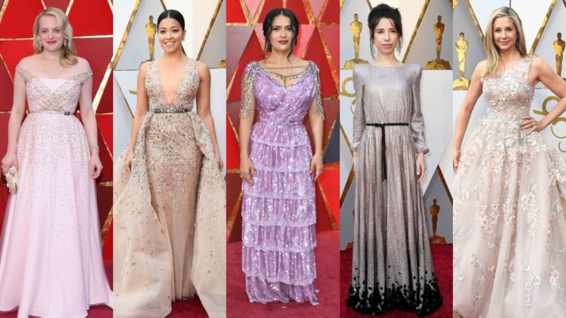 Oscars 2018: Why is everyone talking about this outfit? - BBC News