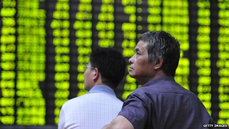 China Shares Continue To Slide After Massive Sell-off - BBC News