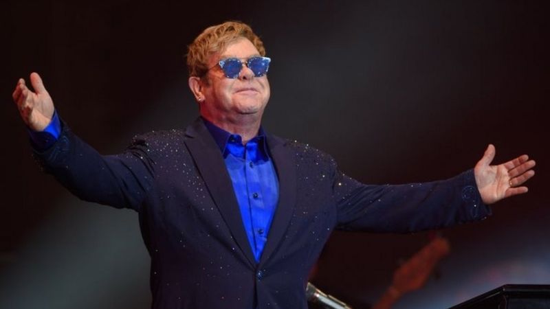 Sir Elton Suffered Potentially Deadly Infection On Tour Bbc News 1780
