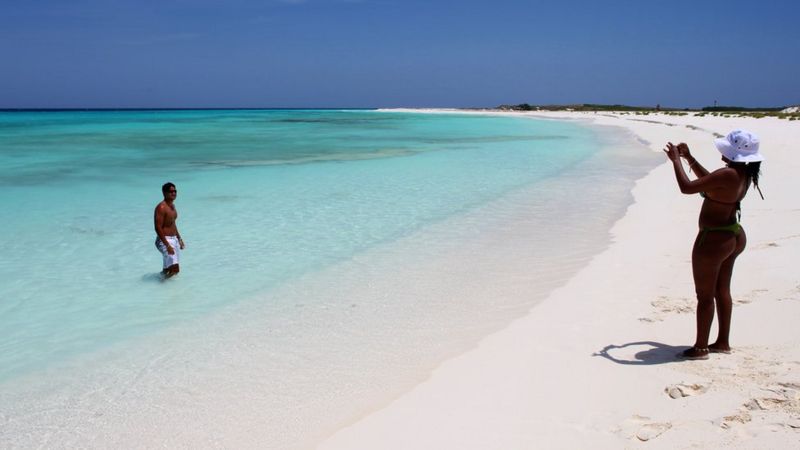 Playa de Los Roques.