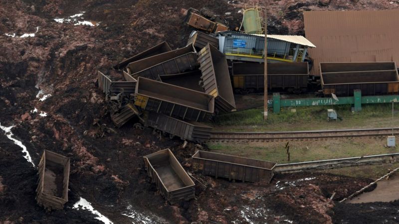 In Pictures: Deadly Dam Collapse In Brumadinho - BBC News