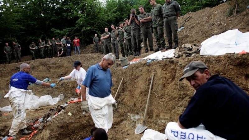 Bosnia s Srebrenica Massacre 25 Years On In Pictures BBC News