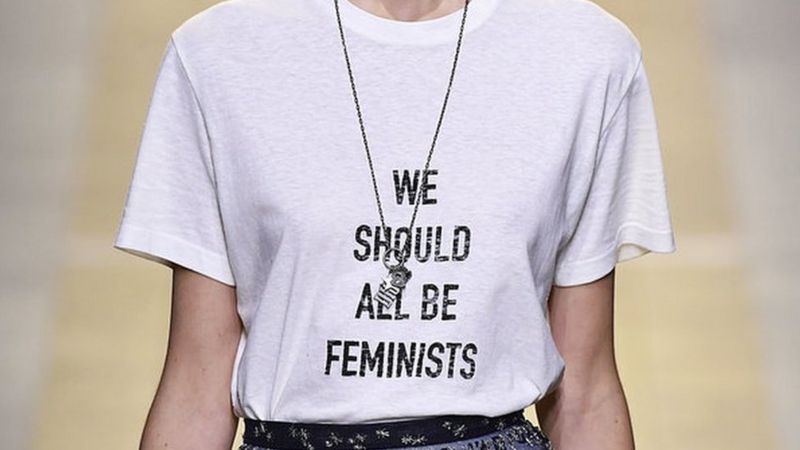 How slogan T-shirts became political statements - BBC News