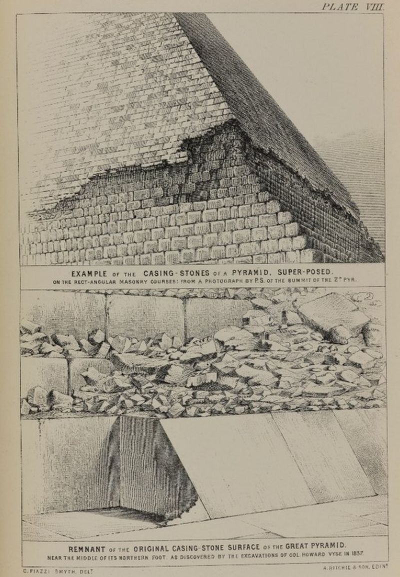 Пирамида Хеопса гравюра