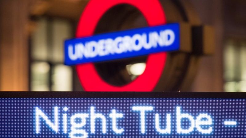 Night Tube London Underground Service To Resume On Two Lines Bbc News